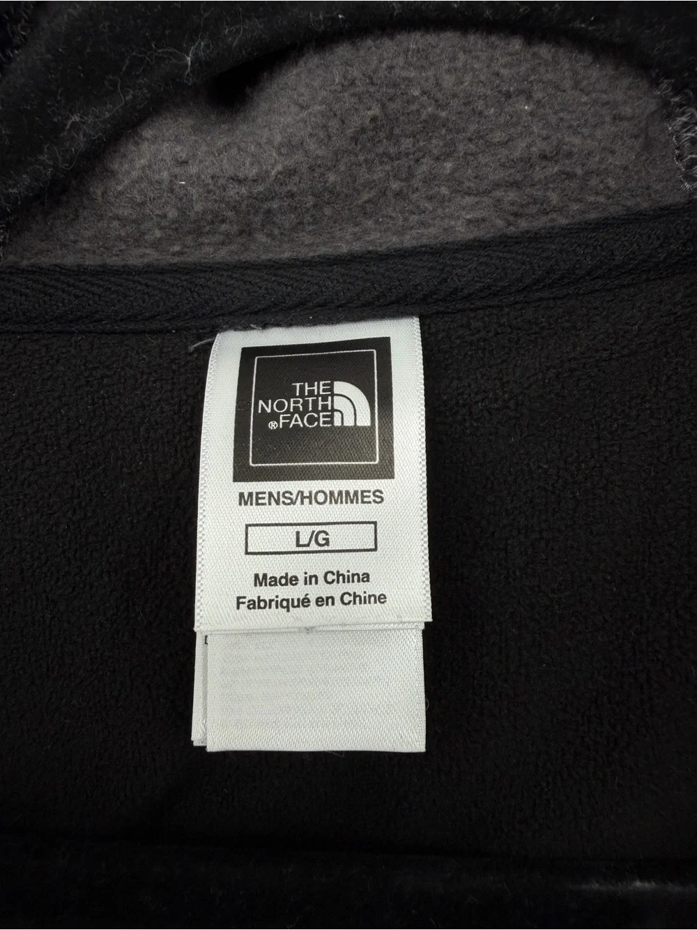 The North Face Mens L Heavyweight Full Zip Hoodie Jacket Built-In Balaclava Mask